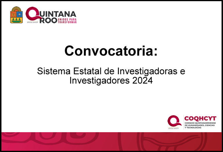 Sistema Estatal de Investigadoras e Investigadores 2024